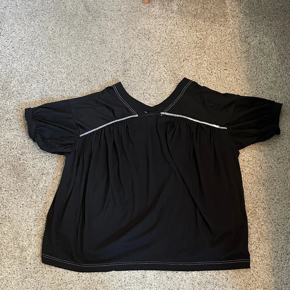 New FP Movement by Free People Field Tee ~ Black - Picture 5 of 13